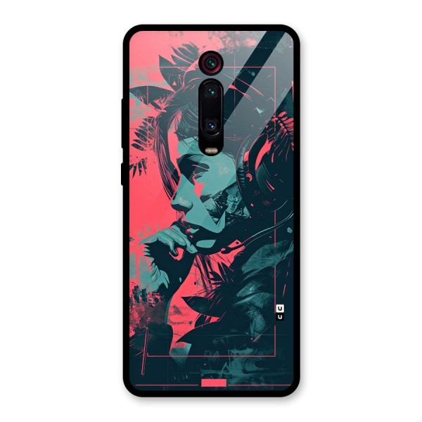 Musical Illustration Glass Back Case for Redmi K20 Pro