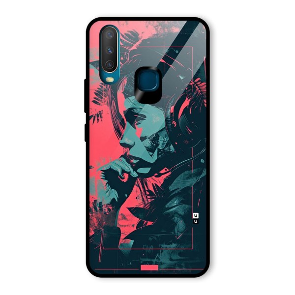 Musical Illustration Glass Back Case for Vivo U10