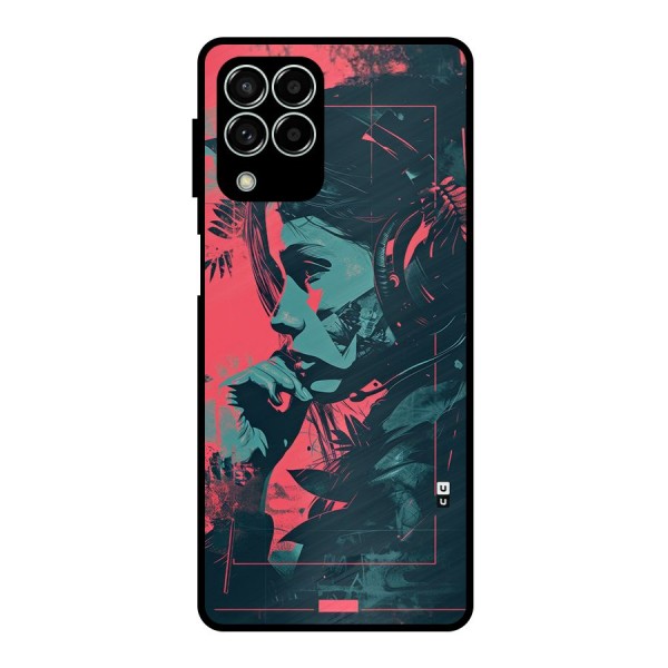 Musical Illustration Metal Back Case for Galaxy M33