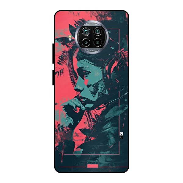 Musical Illustration Metal Back Case for Mi 10i