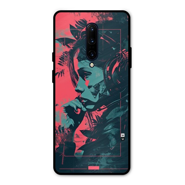 Musical Illustration Metal Back Case for OnePlus 7 Pro