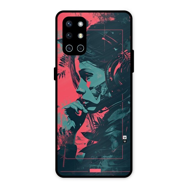 Musical Illustration Metal Back Case for OnePlus 9R