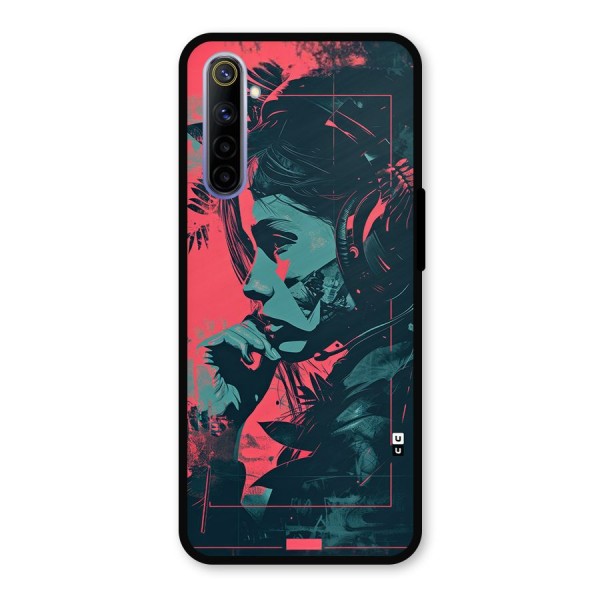 Musical Illustration Metal Back Case for Realme 6