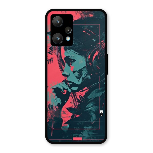 Musical Illustration Metal Back Case for Realme 9