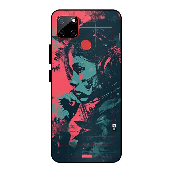 Musical Illustration Metal Back Case for Realme C12