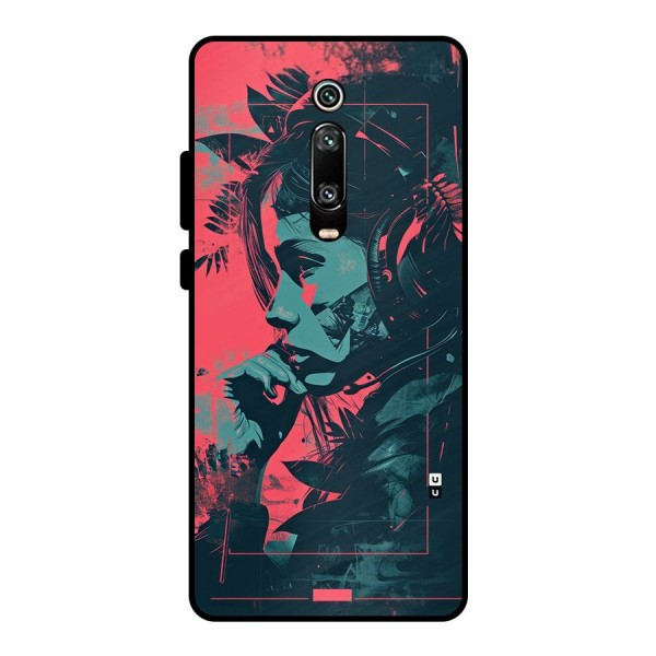 Musical Illustration Metal Back Case for Redmi K20