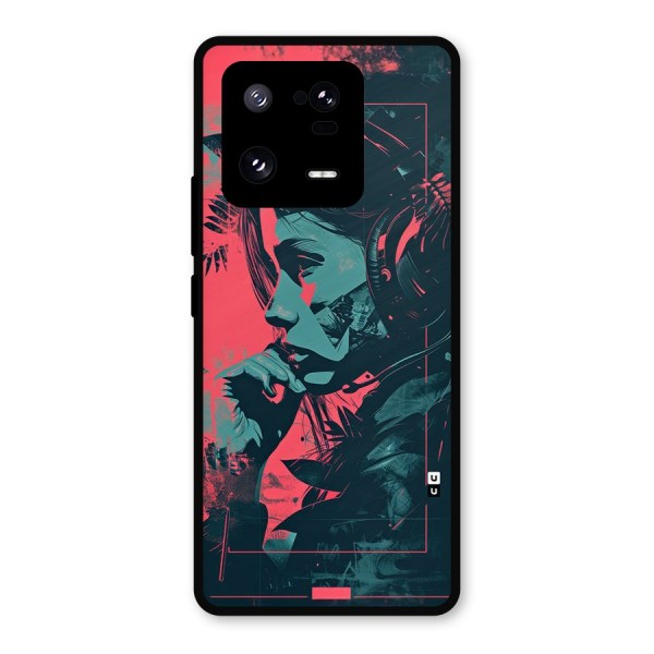 Musical Illustration Metal Back Case for Xiaomi 13 Pro