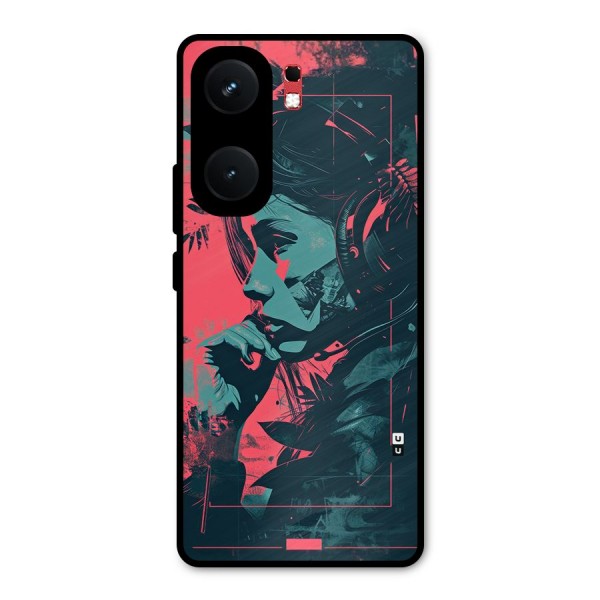 Musical Illustration Metal Back Case for iQOO Neo 9 Pro