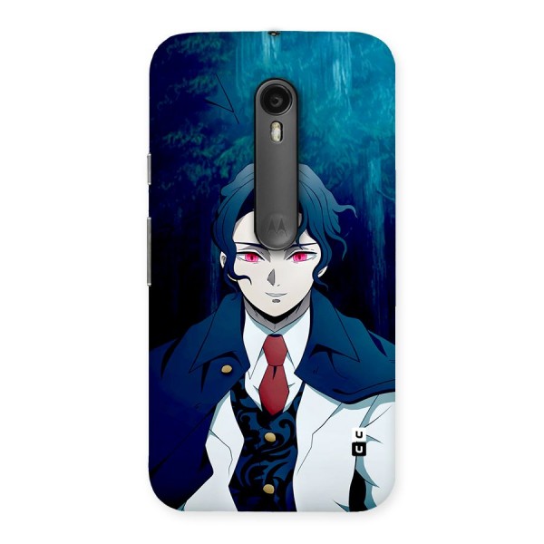 Muzan Kibutsuji Back Case for Moto G3