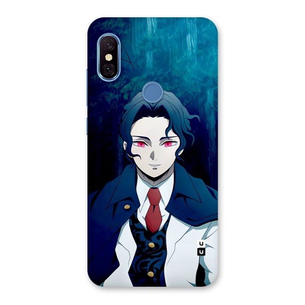 Muzan Kibutsuji Back Case for Redmi Note 6 Pro