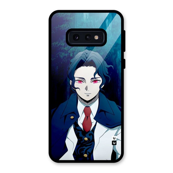 Muzan Kibutsuji Glass Back Case for Galaxy S10e