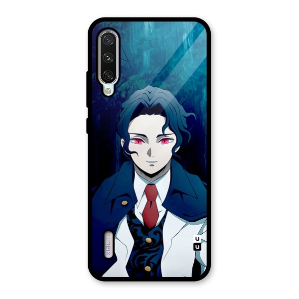 Muzan Kibutsuji Glass Back Case for Mi A3