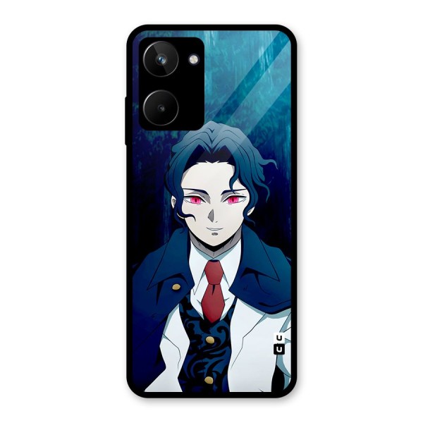 Muzan Kibutsuji Glass Back Case for Realme 10