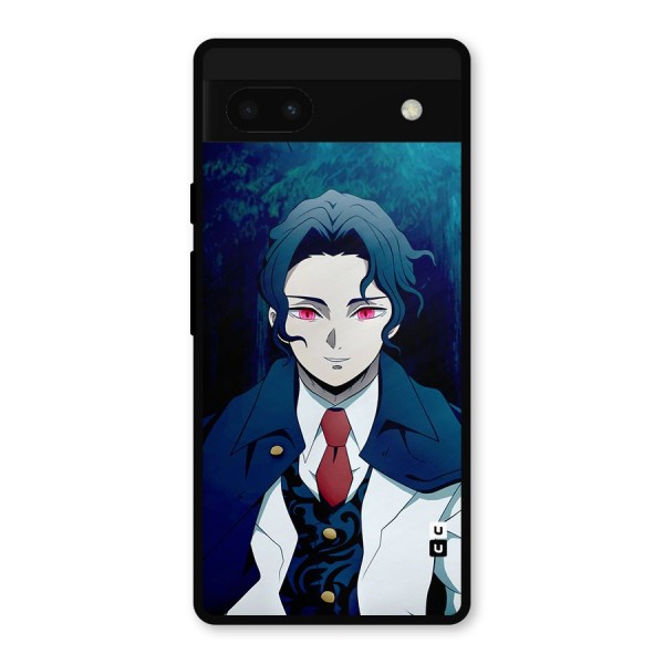 Muzan Kibutsuji Metal Back Case for Google Pixel 6a