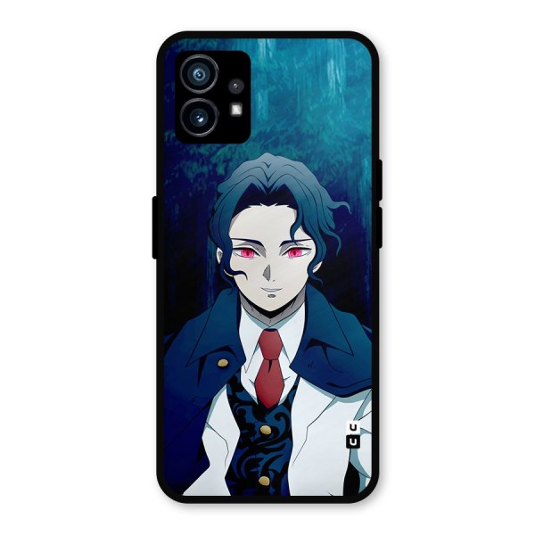 Muzan Kibutsuji Metal Back Case for Nothing Phone 1