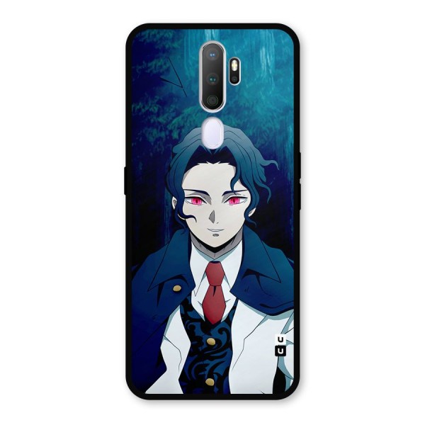 Muzan Kibutsuji Metal Back Case for Oppo A9 (2020)