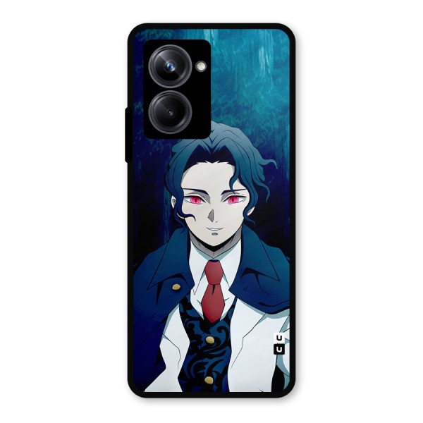 Muzan Kibutsuji Metal Back Case for Realme 10 Pro