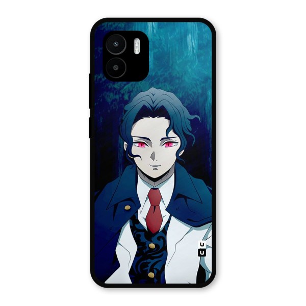 Muzan Kibutsuji Metal Back Case for Redmi A2