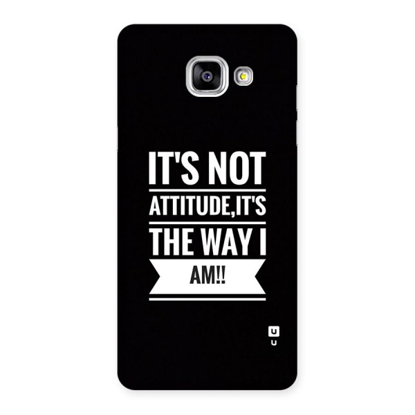 My Attitude Back Case for Galaxy A5 (2016)