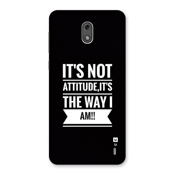 My Attitude Back Case for Nokia 2