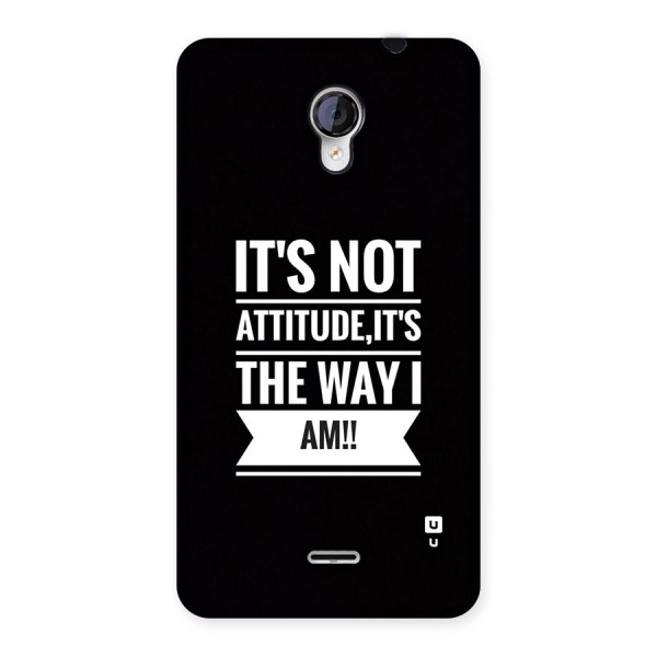 My Attitude Back Case for Unite 2 A106