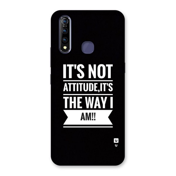 My Attitude Back Case for Vivo Z1 Pro