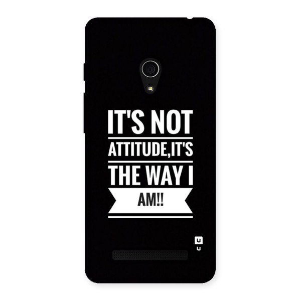 My Attitude Back Case for Zenfone 5