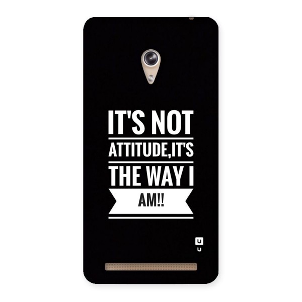 My Attitude Back Case for Zenfone 6