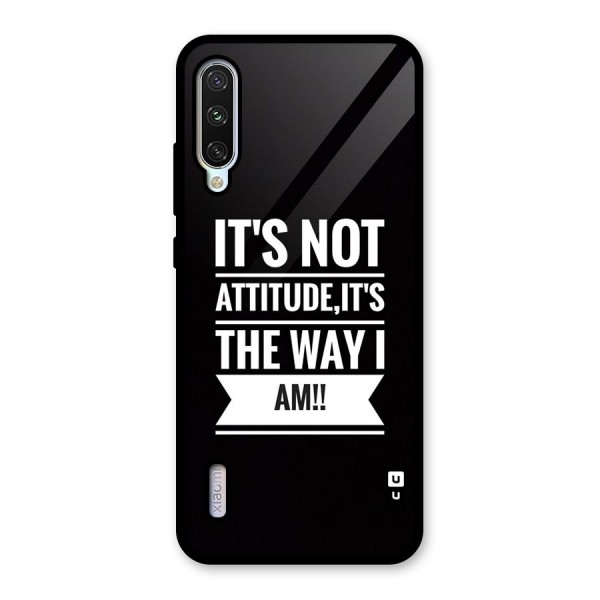 My Attitude Glass Back Case for Mi A3