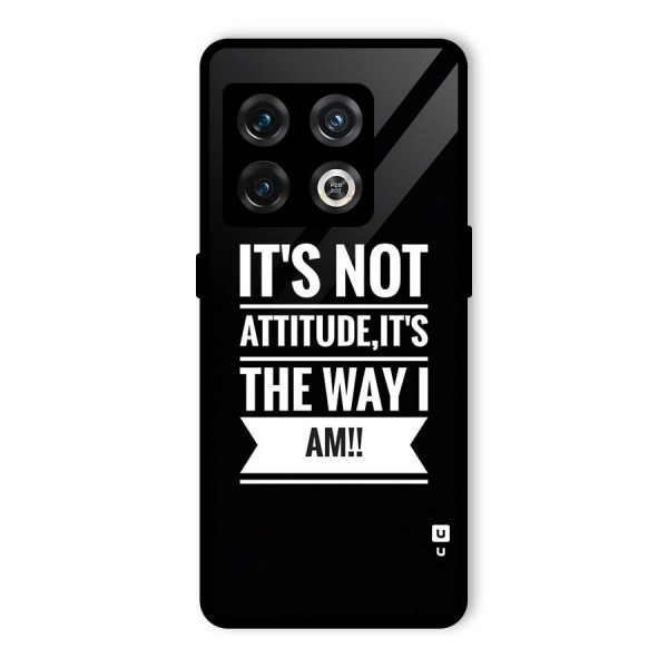 My Attitude Glass Back Case for OnePlus 10 Pro 5G