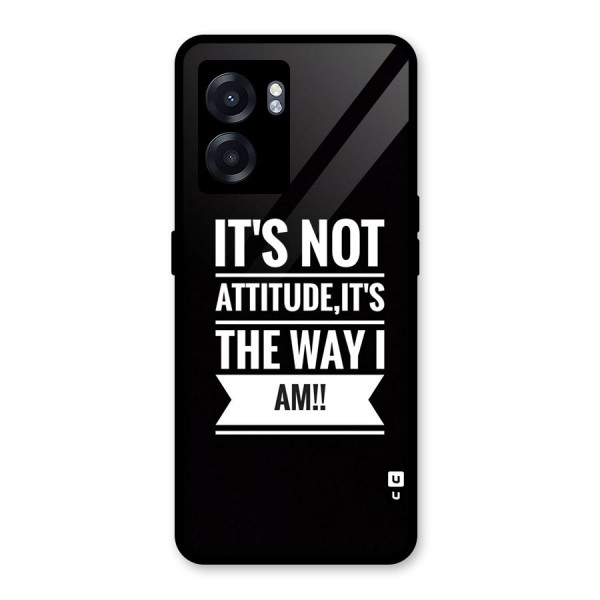 My Attitude Glass Back Case for Oppo K10 (5G)