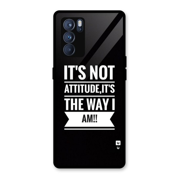 My Attitude Glass Back Case for Oppo Reno6 Pro 5G