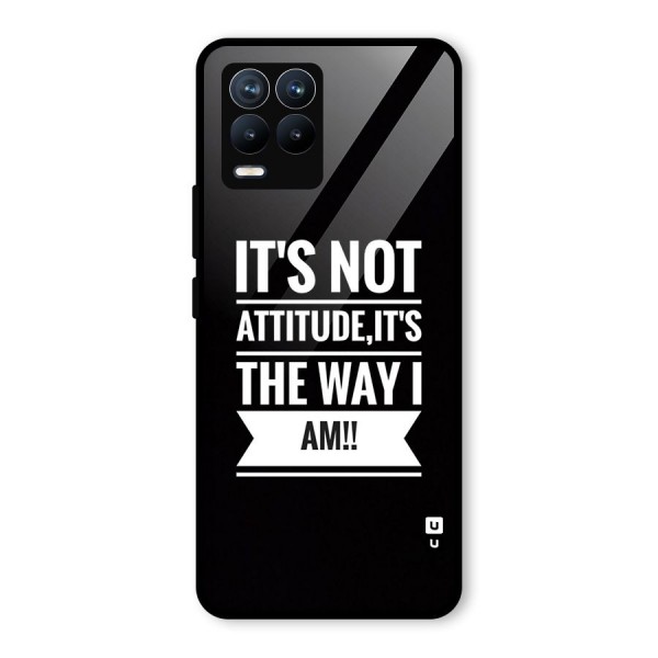 My Attitude Glass Back Case for Realme 8 Pro