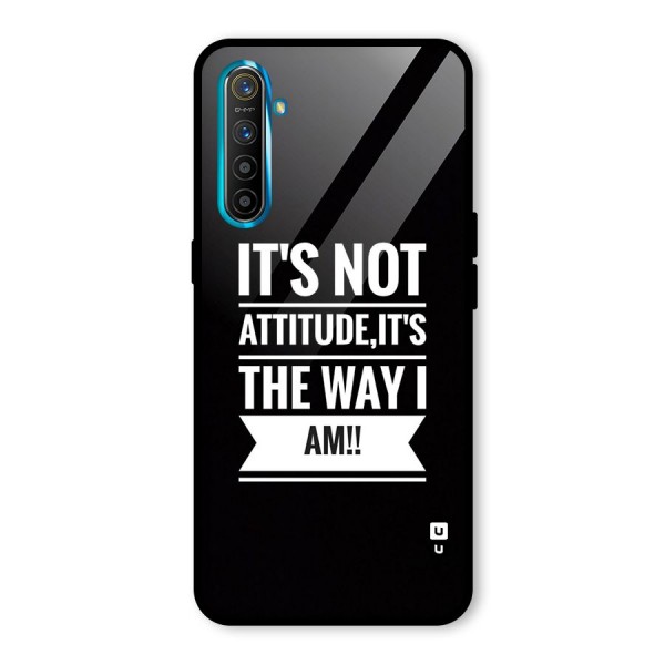 My Attitude Glass Back Case for Realme X2