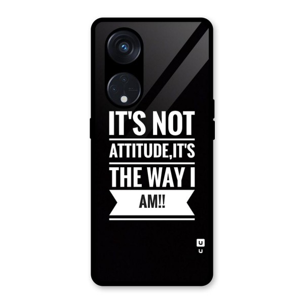 My Attitude Glass Back Case for Reno8 T 5G