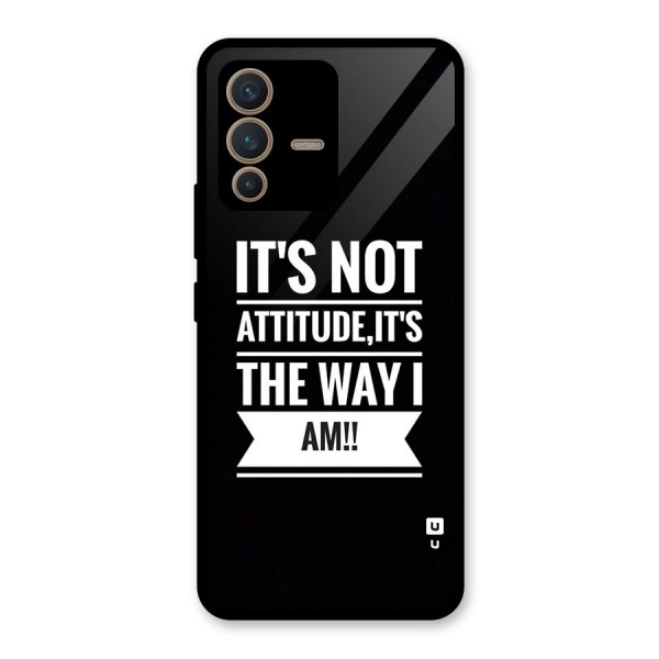 My Attitude Glass Back Case for Vivo V23 5G