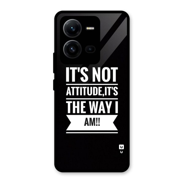 My Attitude Glass Back Case for Vivo V25