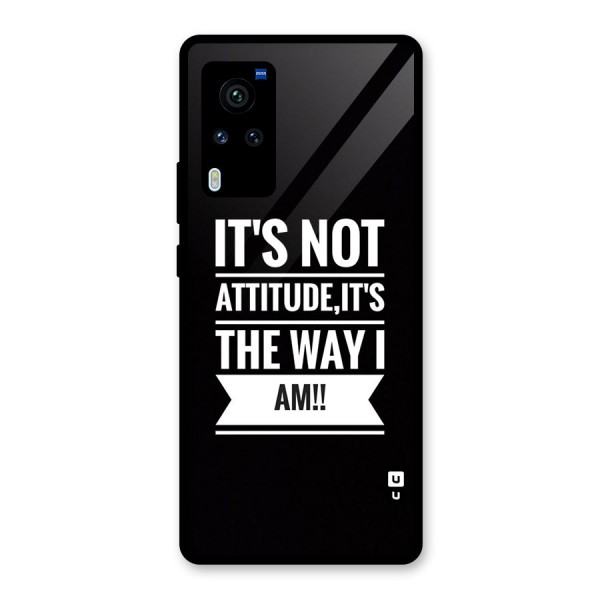 My Attitude Glass Back Case for Vivo X60 Pro