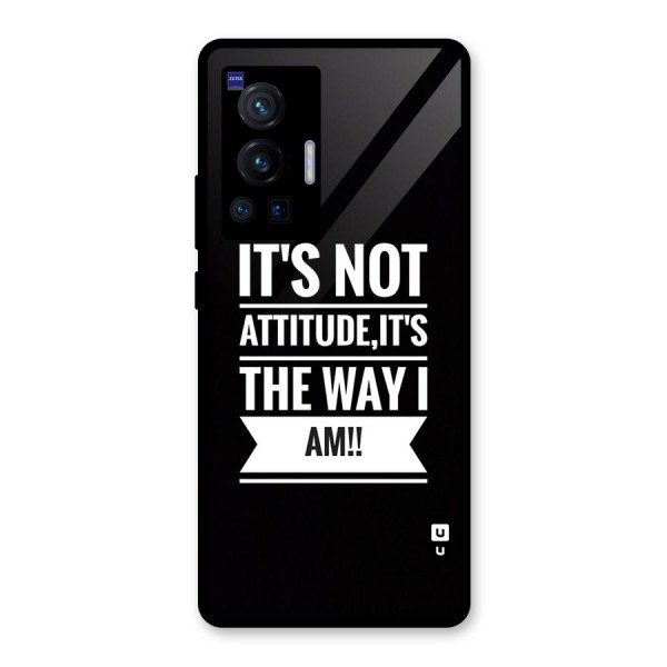 My Attitude Glass Back Case for Vivo X70 Pro