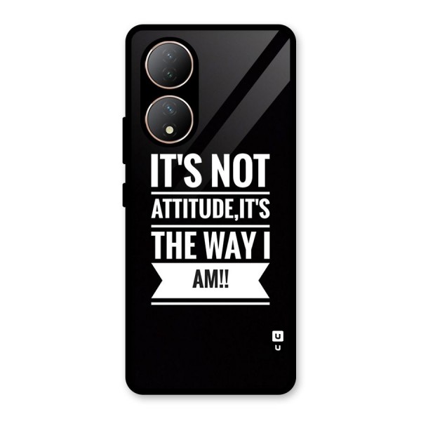 My Attitude Glass Back Case for Vivo Y100A