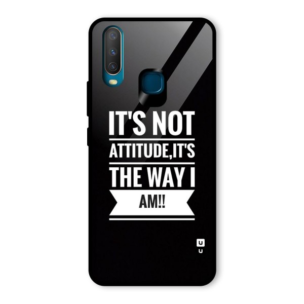 My Attitude Glass Back Case for Vivo Y12