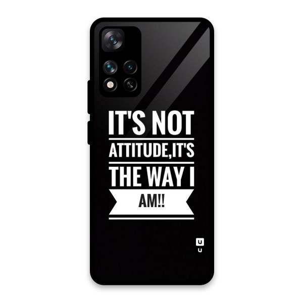 My Attitude Glass Back Case for Xiaomi 11i 5G