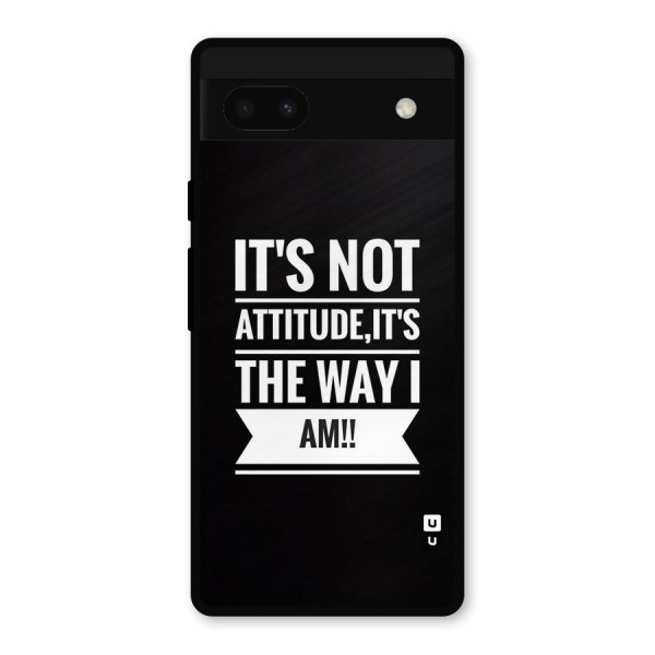 My Attitude Metal Back Case for Google Pixel 6a