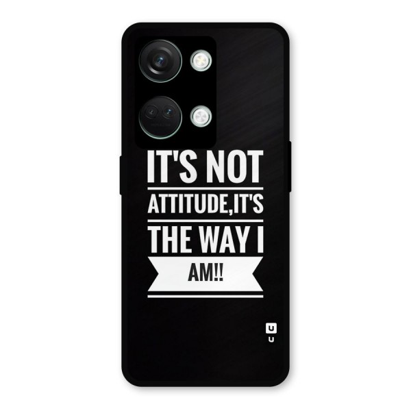 My Attitude Metal Back Case for OnePlus Nord 3