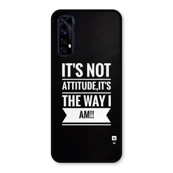 My Attitude Metal Back Case for Realme Narzo 20 Pro