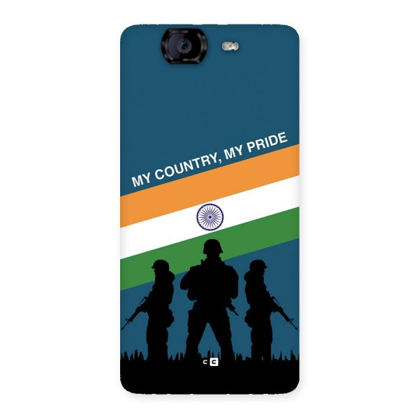 My Country My Pride Back Case for Canvas Knight A350