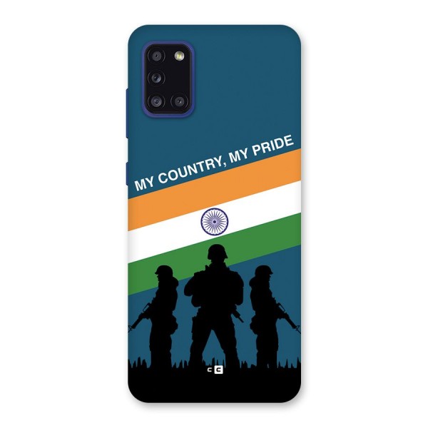 My Country My Pride Back Case for Galaxy A31