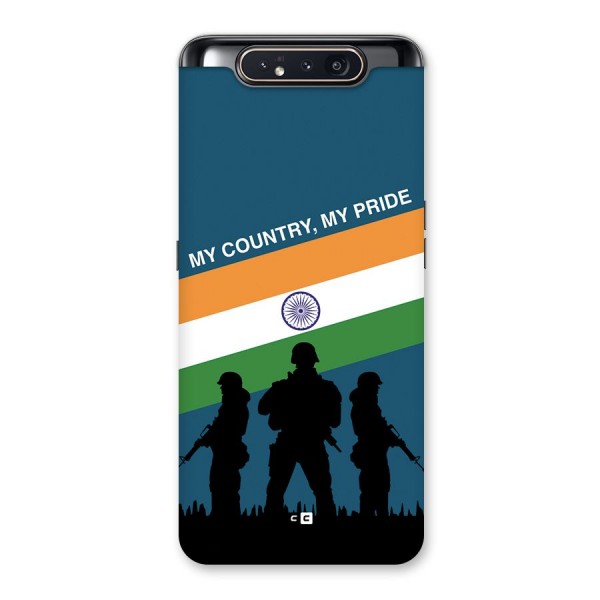 My Country My Pride Back Case for Galaxy A80