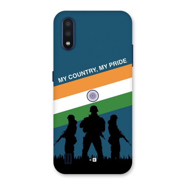 My Country My Pride Back Case for Galaxy M01