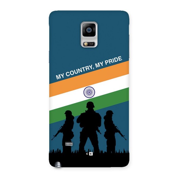 My Country My Pride Back Case for Galaxy Note 4